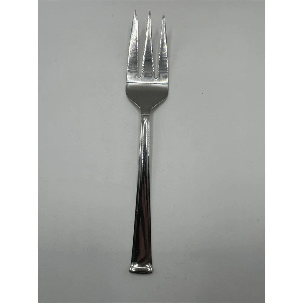 Sabatier 18/10 Stainless Steel Cold Meat Fork 3 Tine‎ Serving Flatware Silver
